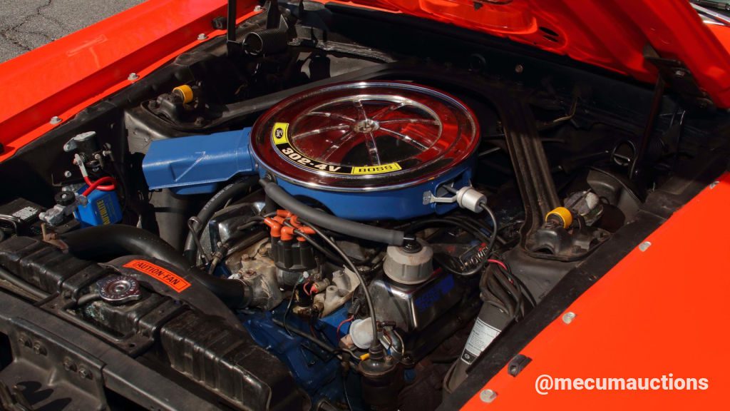 1969 Mercury Cougar Eliminator Boss 302 Engine Photo