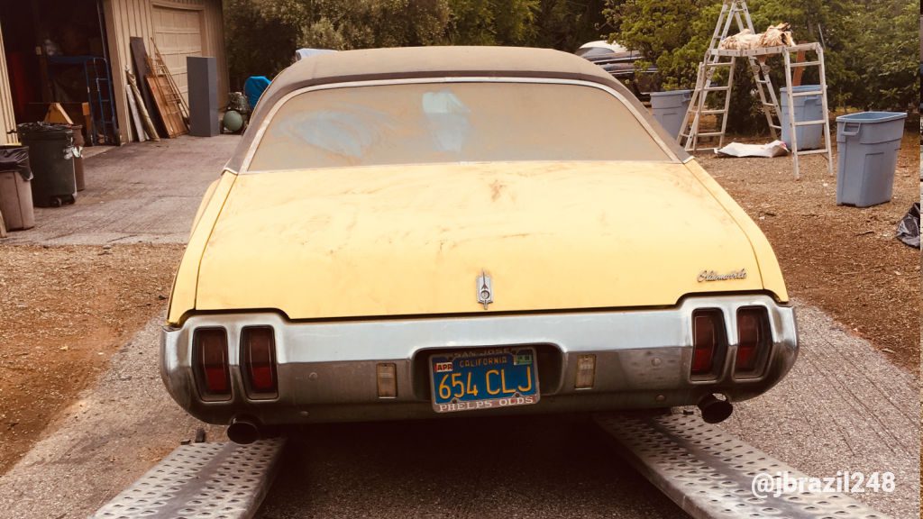 1970 Oldsmobile Rallye 350 Rear Chrome Bumper