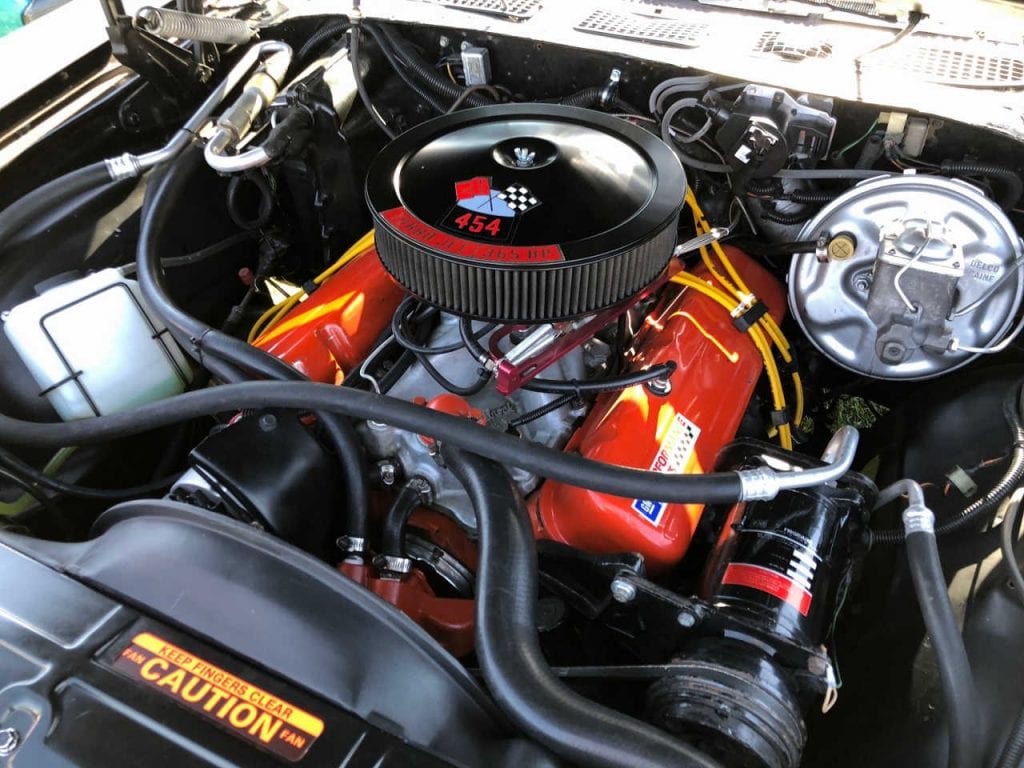 1972 Chevelle SS - Engine Bay Photo