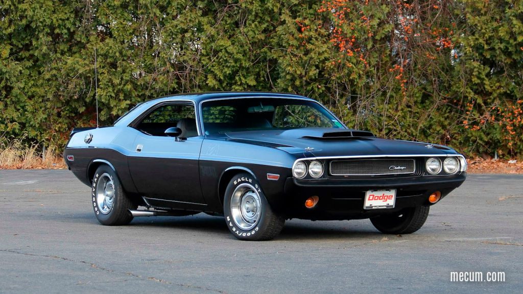 Formal Black 1970 Dodge Challenger T/A 