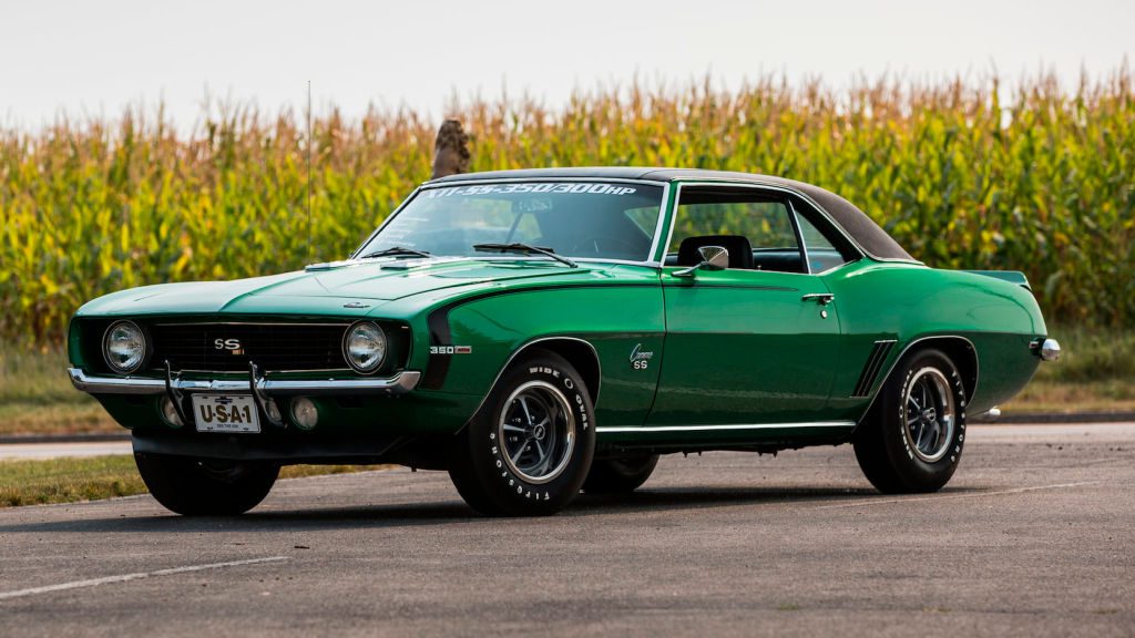 Rallye Green 1969 Chevrolet Camaro SS