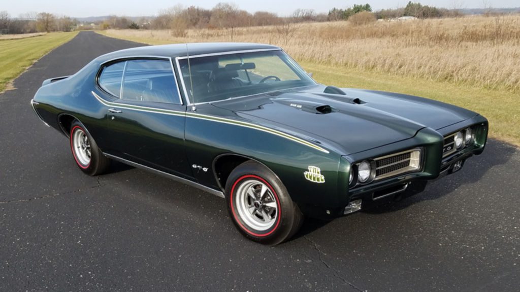 Photo of a 1969 Pontiac GTO Judge in Verdoro Green