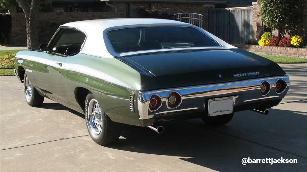 1971 Heavy Chevy Chevelle Rear