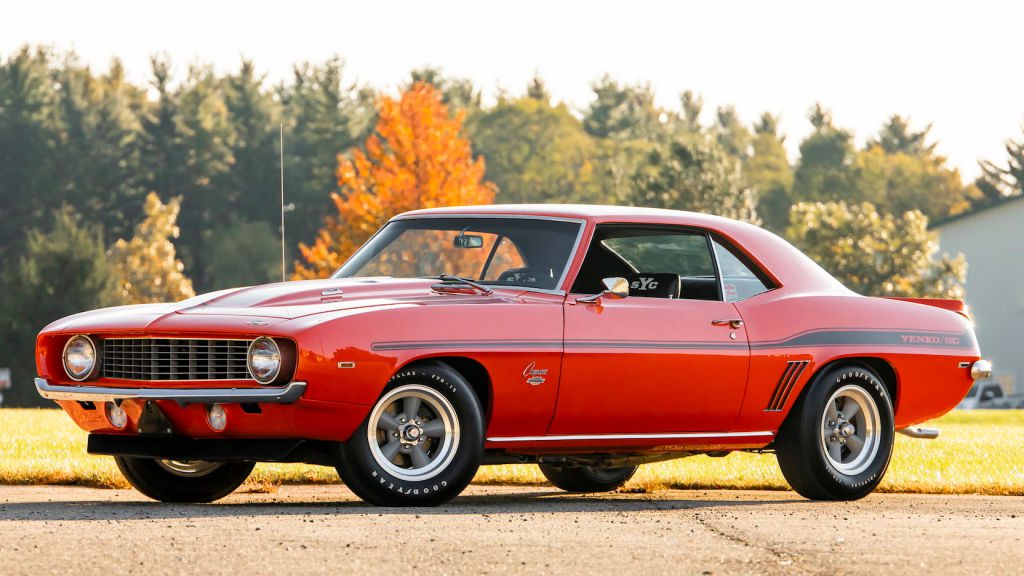 Photo of a Red 1969 Yenko Camaro SYC